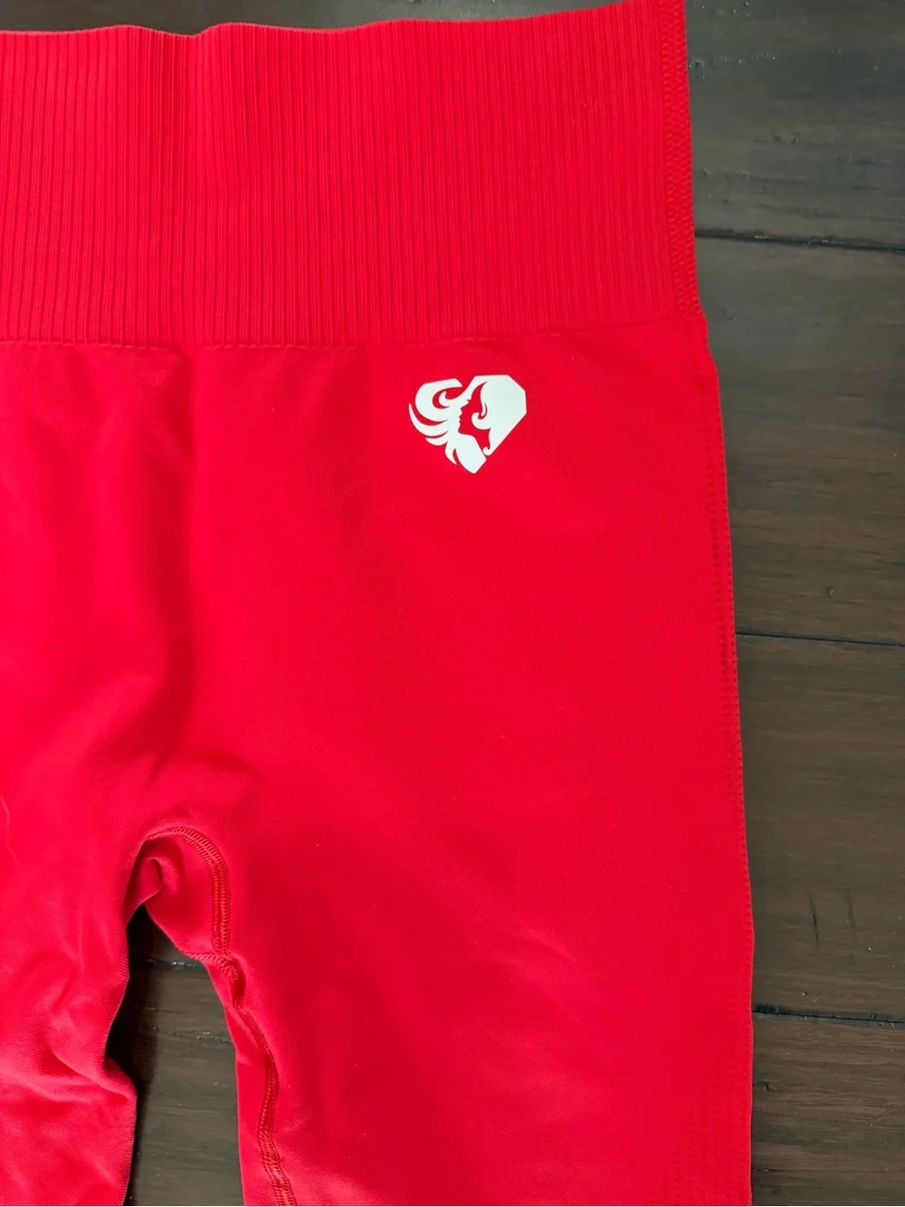 Women’s Best Best Power Seamless Red High-Waist Leggings S - Picture 5 of 7